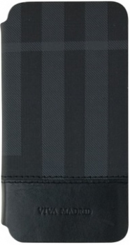 Чехол для iPhone 5 Viva Madrid Hombre Black Tartan